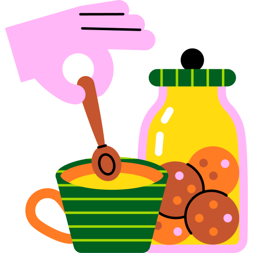 Tea time free sticker