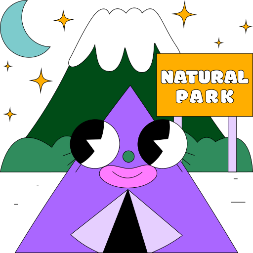 Camping free sticker Camping free sticker