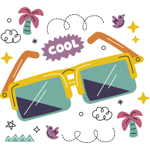 gafas de sol gratis sticker