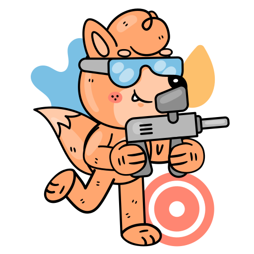Paintball free sticker Paintball free sticker
