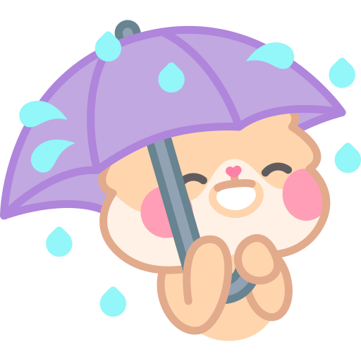 Rain free sticker