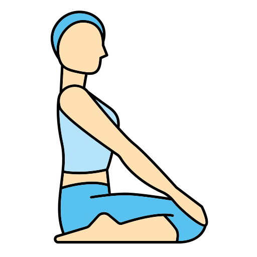 posture de yoga Icône gratuit posture de yoga Icône gratuit