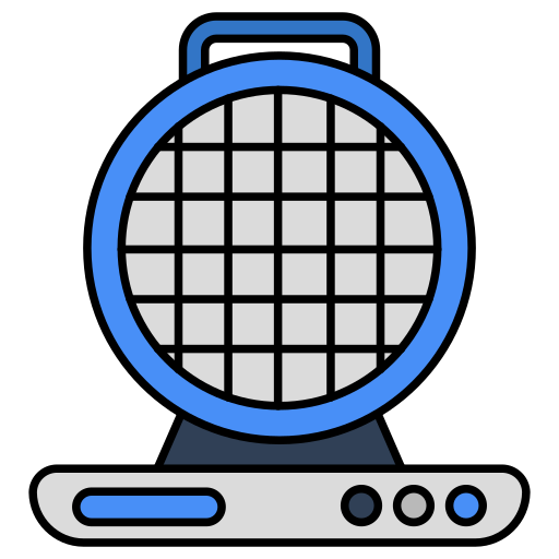 máquina para hacer gofres icono gratis