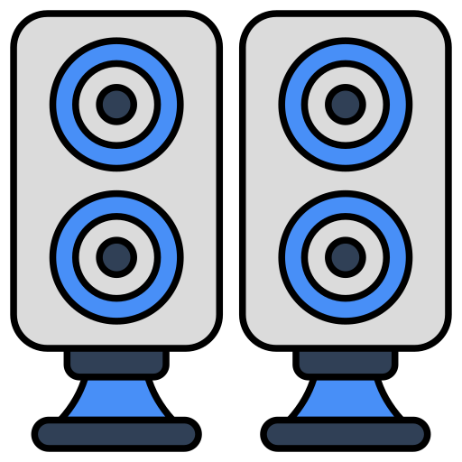 altavoz de sonido icono gratis