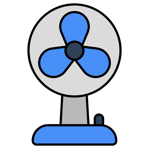 Table fan free icon