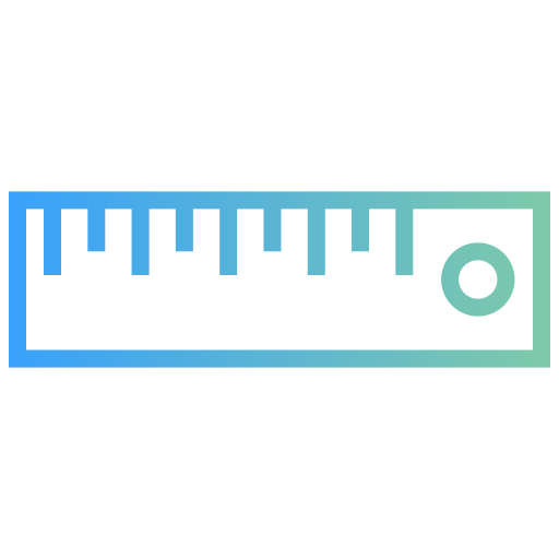 Ruler free icon Ruler free icon