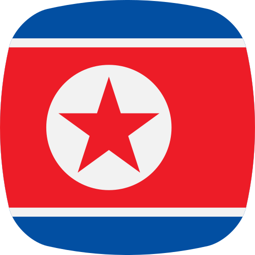 corea del norte icono gratis