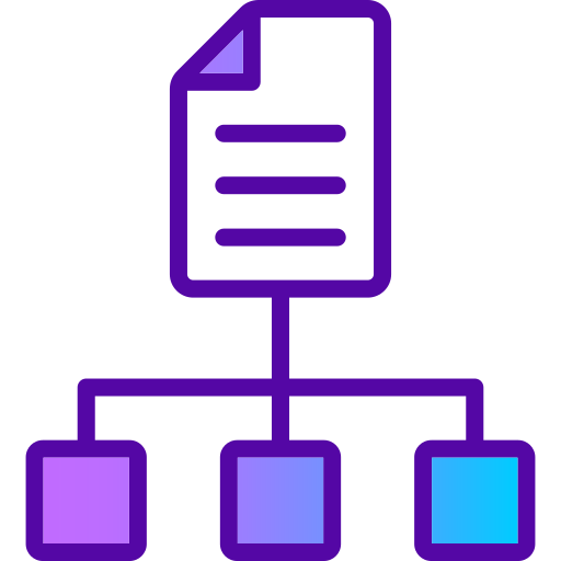 datos estructurados icono gratis