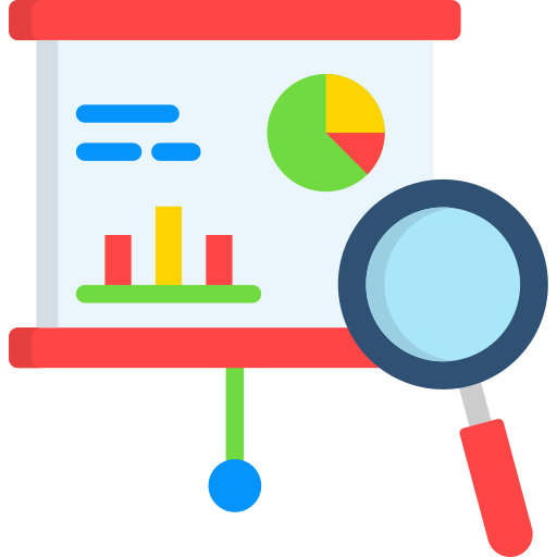 analista de negocios icono gratis