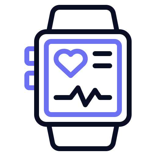 Health monitor watch - Free electronics icons