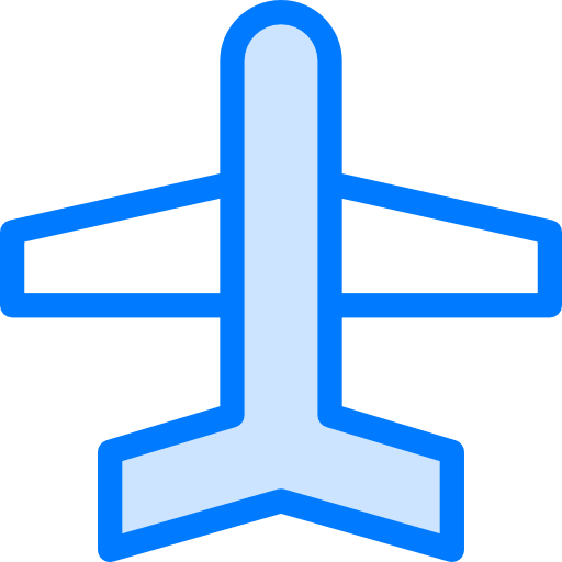 Airplane Vitaliy Gorbachev Blue icon