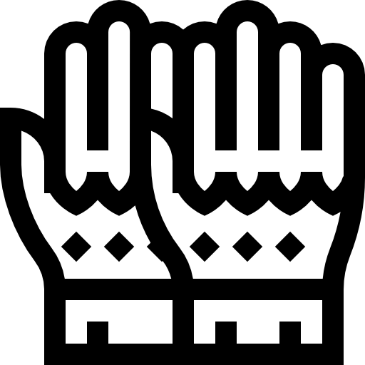 guantes icono gratis