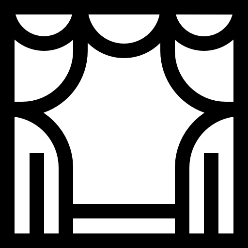 cortina icono gratis