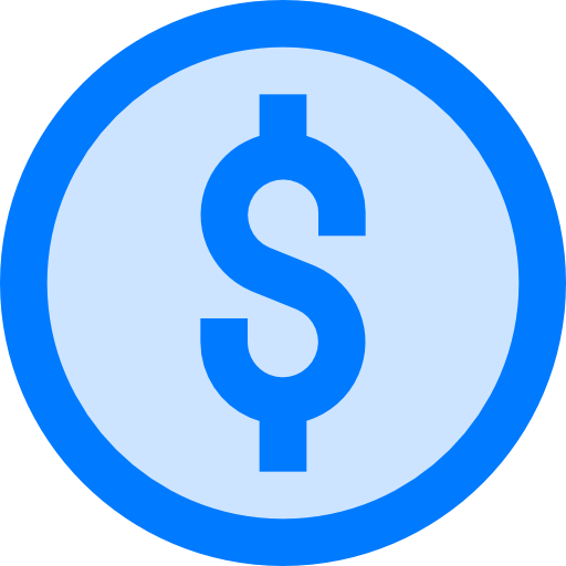 Dollar free icon
