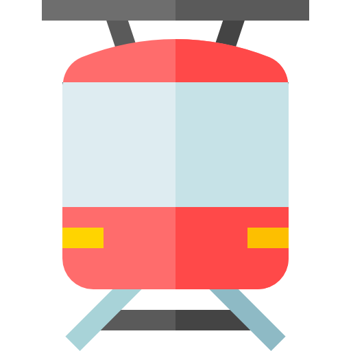 tramway Icône gratuit tramway Icône gratuit