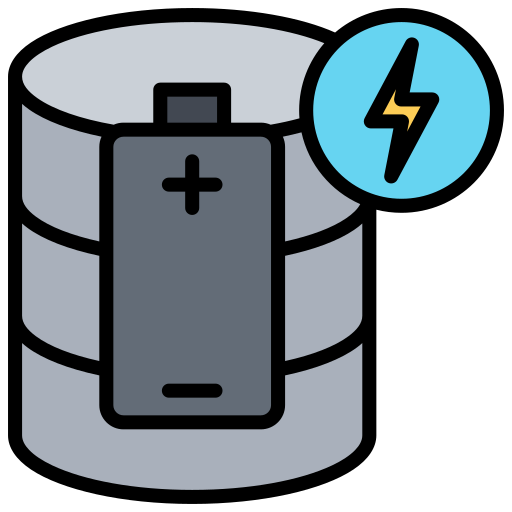 stockage d'energie Icône gratuit