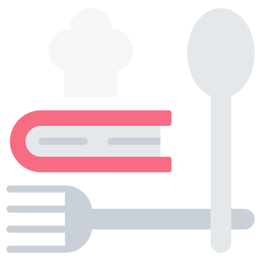 libro de cocina icono gratis