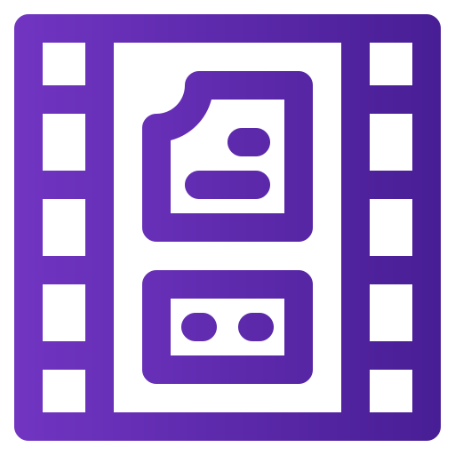 película icono gratis