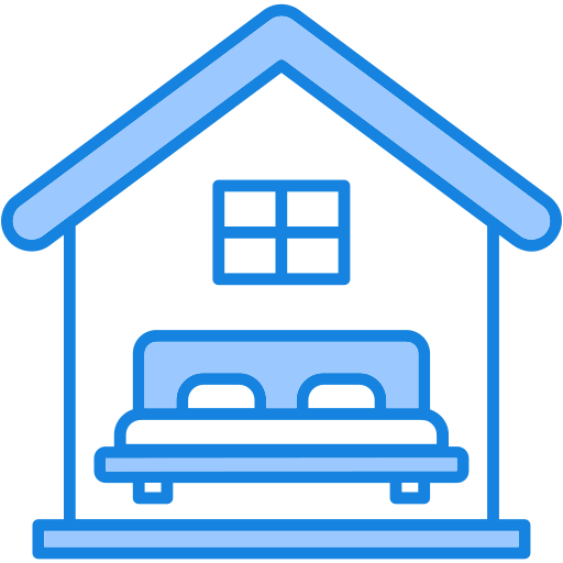 alojamiento icono gratis