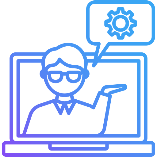 entrenador en línea icono gratis