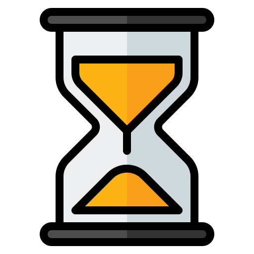 reloj de arena icono gratis