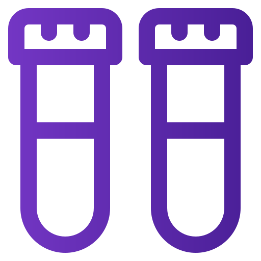 시험관 무료 아이콘