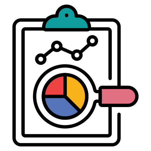Market analysis free icon