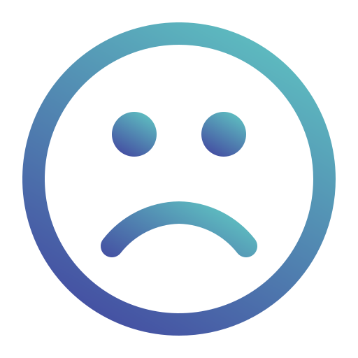 triste icono gratis