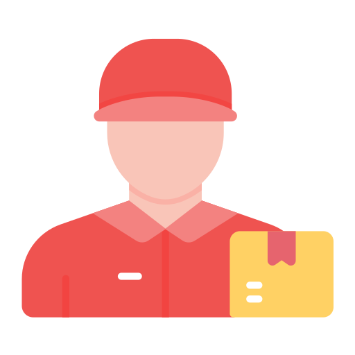 Delivery man free icon Delivery man free icon