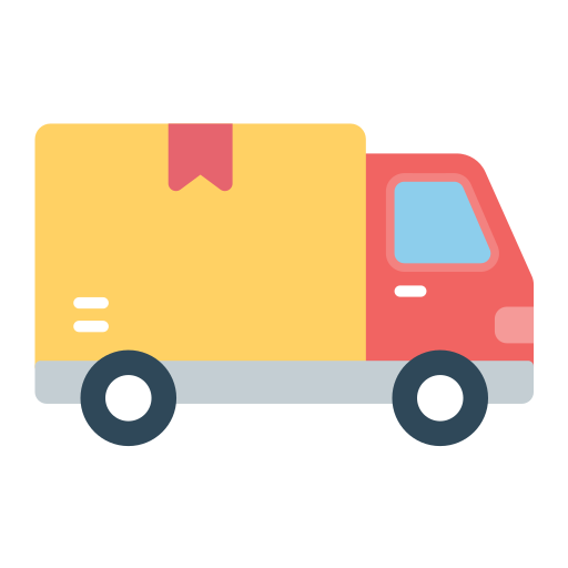 Грузовик доставки бесплатно иконка