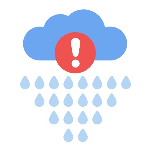 lluvia ácida icono gratis