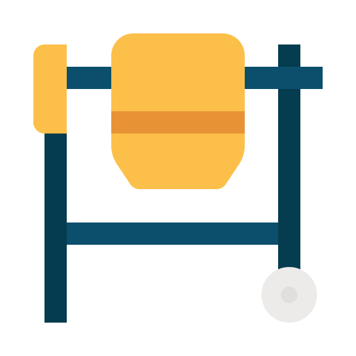 Cement mixer free icon