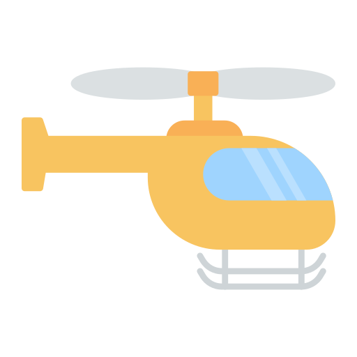 helicóptero icono gratis