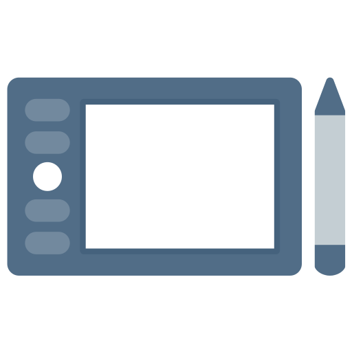 lápiz para tableta icono gratis