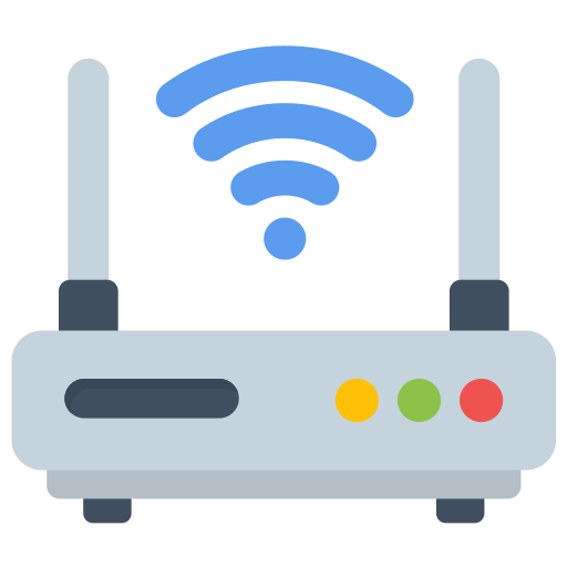 router inalámbrico icono gratis