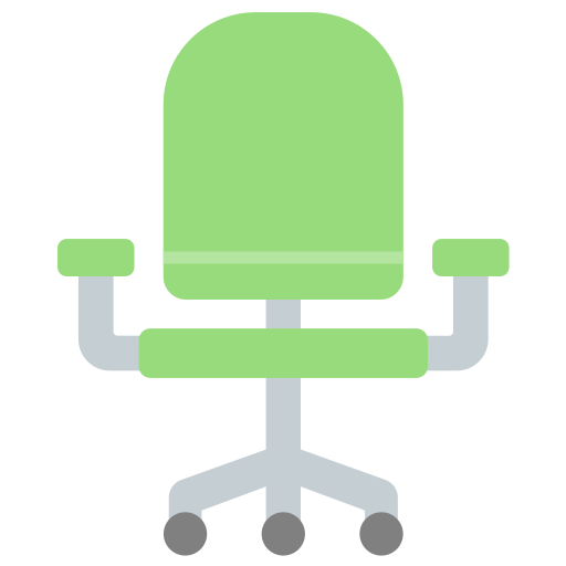 silla de oficina icono gratis