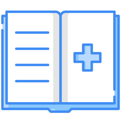 libro medico icono gratis