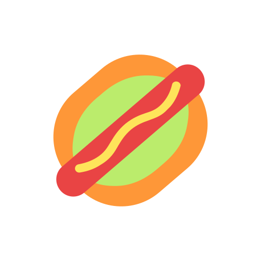 hot dog icono gratis