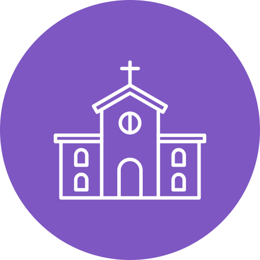 kirche kostenlos Icon kirche kostenlos Icon