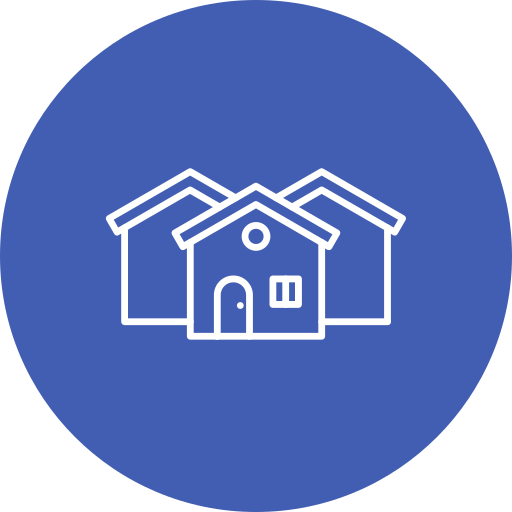 village Icône gratuit