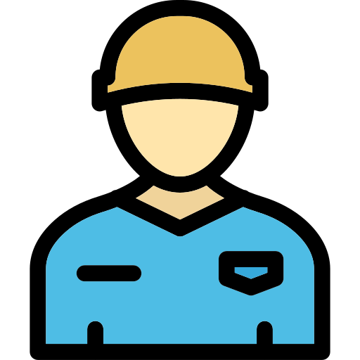 avatar de trabajador icono gratis