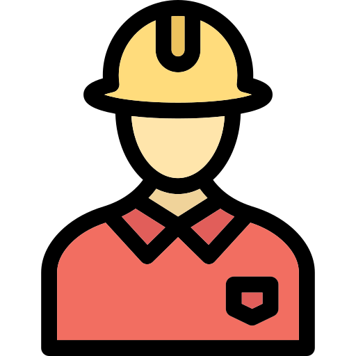 avatar de trabajador icono gratis