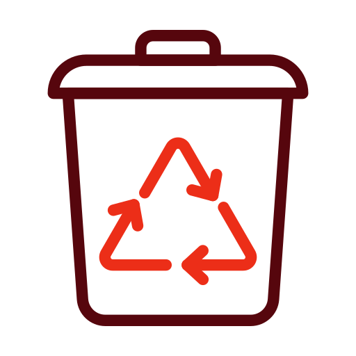 papelera de reciclaje icono gratis