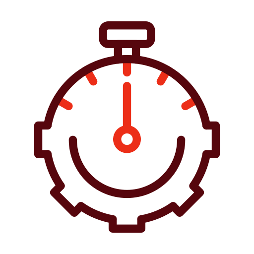 gestión del tiempo icono gratis