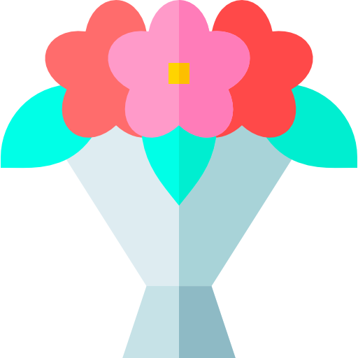 Bouquet Basic Straight Flat icon