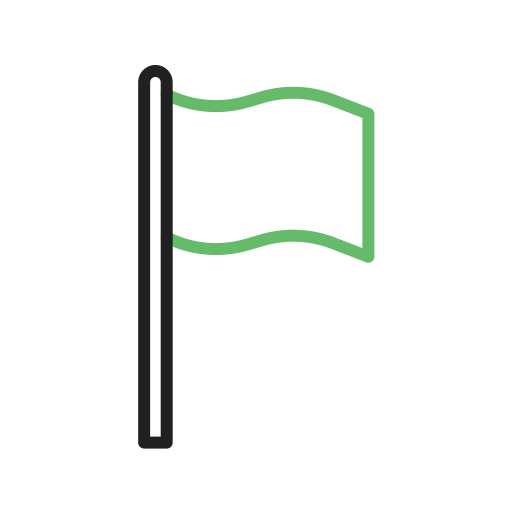 Flag free icon