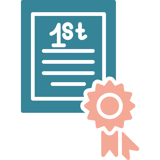 certificado icono gratis