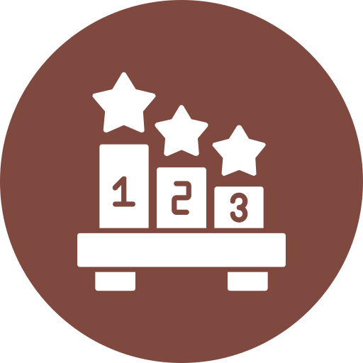 pódio grátis ícone