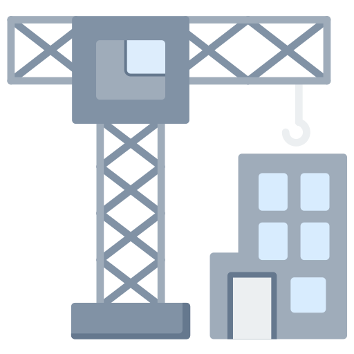 construcción de edificio icono gratis