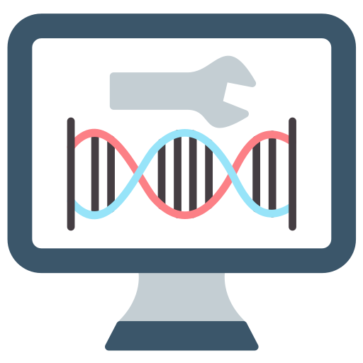 ingeniería genética icono gratis